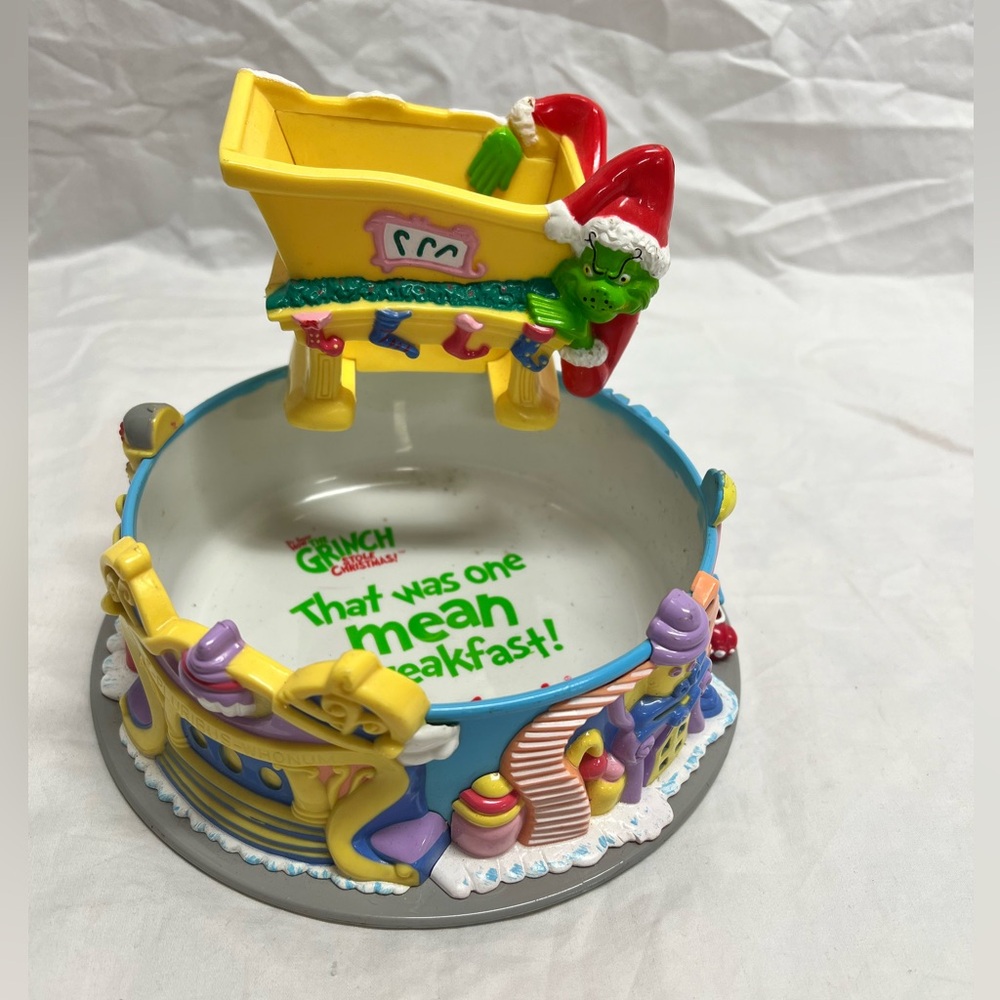 The Grinch Kellogg’s cereal bowl